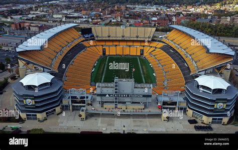 This is Acrisure Stadium, the home of the Pittsburgh Steelers in ...