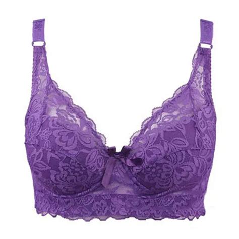 Women Sexy Bralette Big Size Lace Underwear Push Up Bras 80cd 105cd