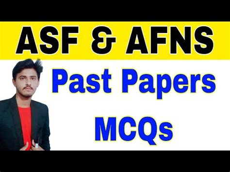 Asf Test Preparation Asi Corporal Written Test Past Papers Pak