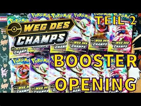 WEG DES CHAMPS Premium Hit 12 Booster Opening Teil 2 Pokémon TCG