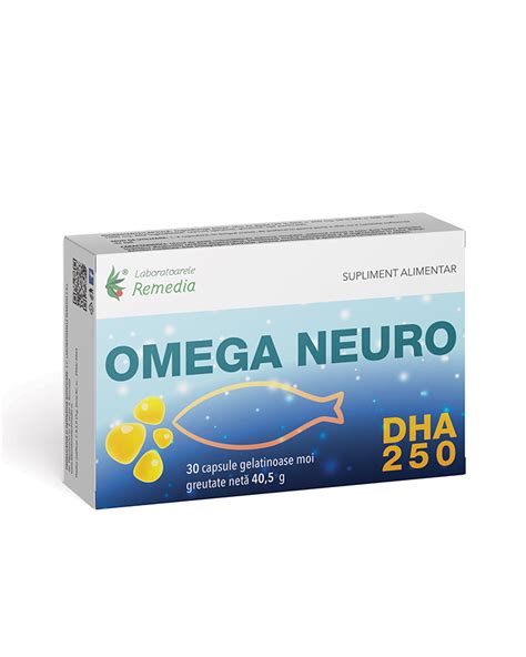 Omega Neuro 30 Capsule Moi Laboratoarele Remedia Dr Max Farmacie