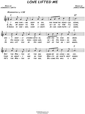 "Love Lifted Me" Sheet Music - 4 Arrangements Available Instantly - Musicnotes