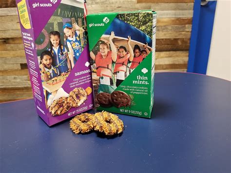 New Girl Scout Cookie Raspberry Rally Thin Mint New Jersey 2022