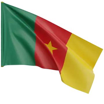 Cameroon Flag Vector Hd Png Images Cameroon Waving Shiny Flag Design