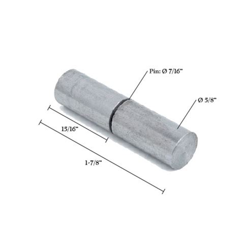 2 In Weldable Barrel Hinge 1stSource