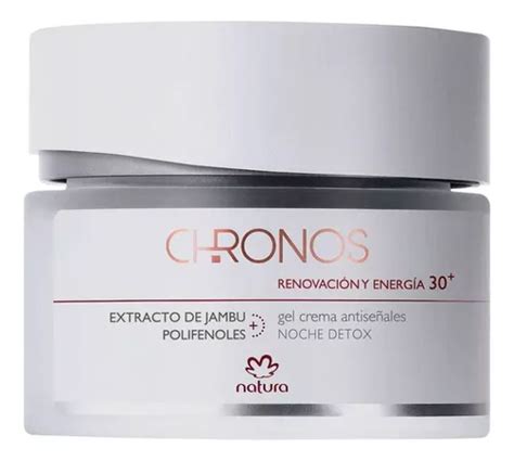 Crema Facial Natura Chronos Noche Detox 60 40g Cuotas sin interés