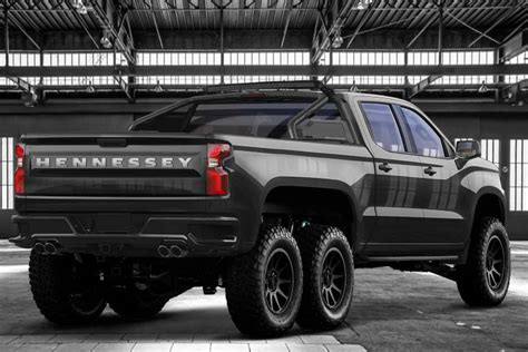 Goliath 6x6 Truck Hennessey Brings New Meaning To Chevy S Trail Boss Gearjunkie