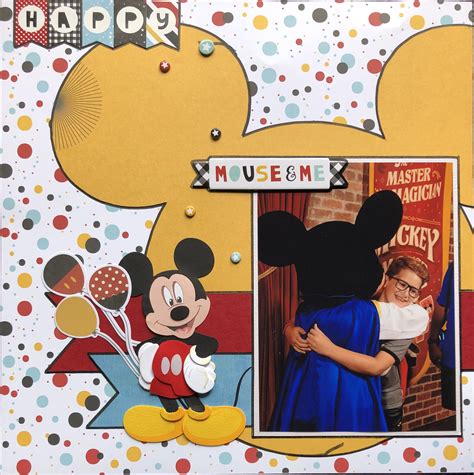 Disney Scrapbooking Layouts Disney Scrapbook Pages Travel Scrapbook