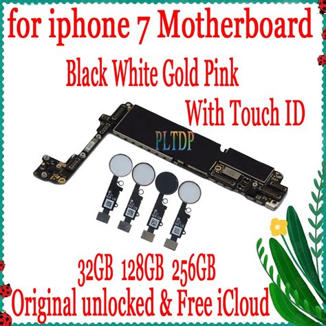 For Iphone Inch Motherboard Unlocked Mainboard With Touch Id No