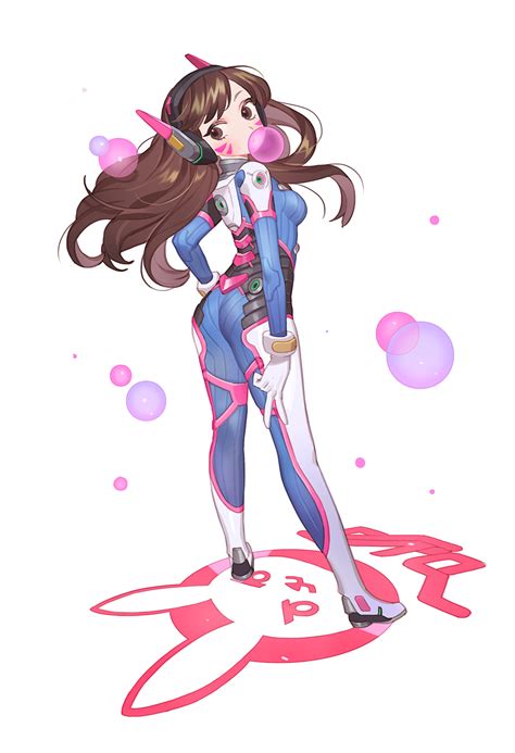 D.Va - Overwatch - Mobile Wallpaper by Gwayom #2023559 - Zerochan Anime ...