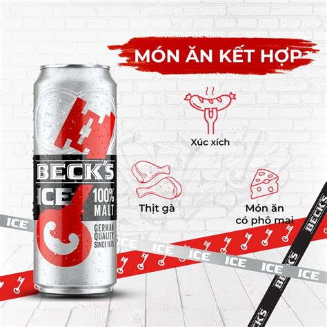 Thùng 24 Lon Bia Beck's Ice 330ml | Vua Bách Hóa