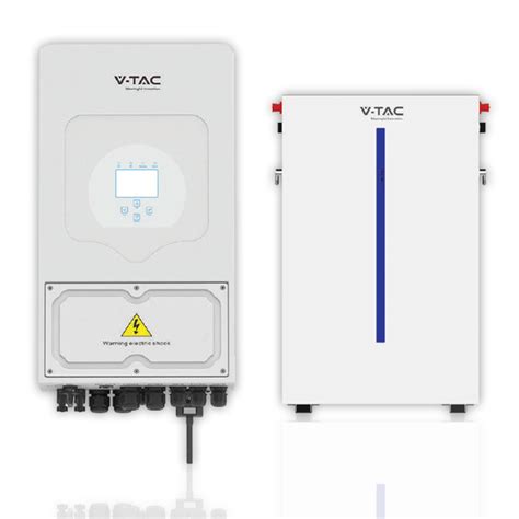 Kit Fotovoltaico Kw Con Inverter Ibrido E Batteria Lifepo