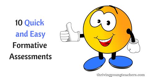 10 Quick And Easy Formative Assessments Inspired Together Teachers