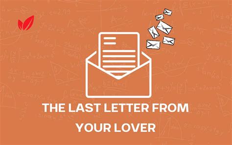 The Last Letter From Your Lover English Story