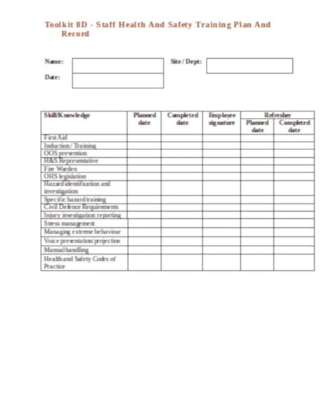 Hse Program Template