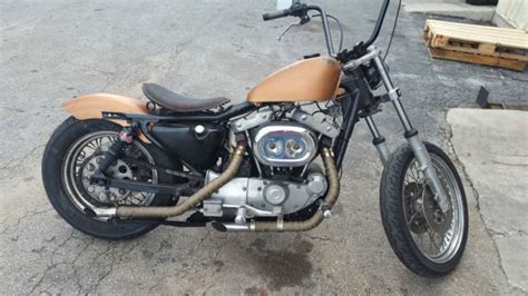 1983 Harley Davidson Hd Sportster Xlh 1000 Ironhead Bobber Chopper