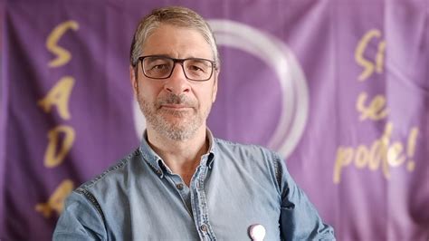 Miguel Huguet Candidato De Podemos En Sada Para Las Municipales