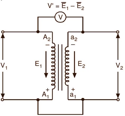 Polarity Test Of Transformer Electricalworkbook