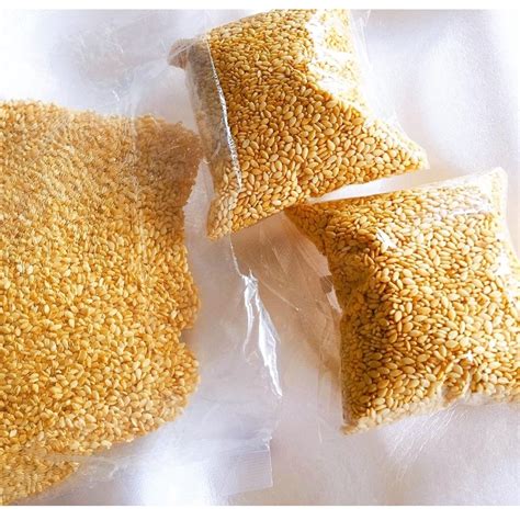 Jual Biji Wijen Putih Sangrai White Sesame Shopee Indonesia