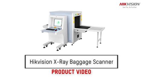 Hikvision X Ray Baggage Scanner Demonstration YouTube