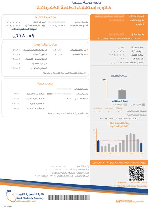 كيف اعرف رقم عداد الكهرباء السعودية