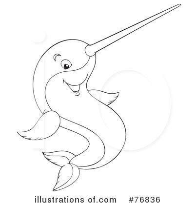 Unicorn Fish Clipart #76836 - Illustration by Alex Bannykh