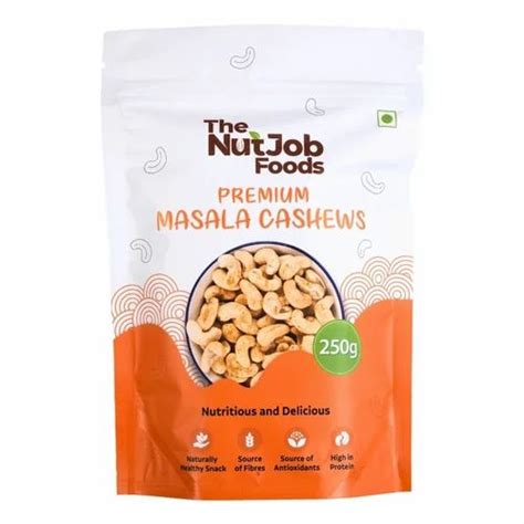 250g Premium Spicy Masala Cashews Salty Packaging Size 250 Gm At Rs