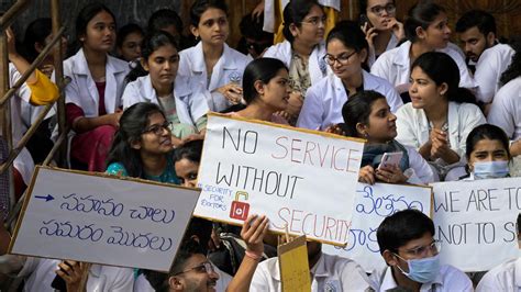 Junior Doctors Commence Indefinite Strike Across Telangana To Continue