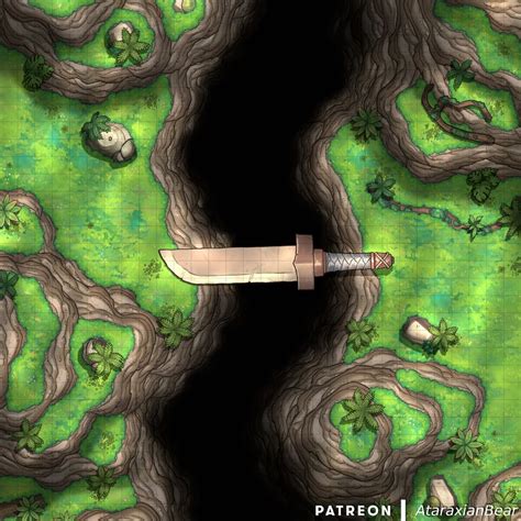 Seven Random Encounter Maps For Your Adventure [30x30] R Battlemaps