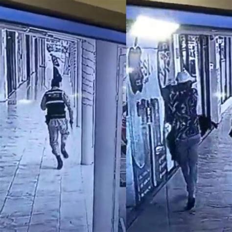 Dos Sujetos Roban En Un Centro Comercial De Guayaquil Y Se Enfrentan A