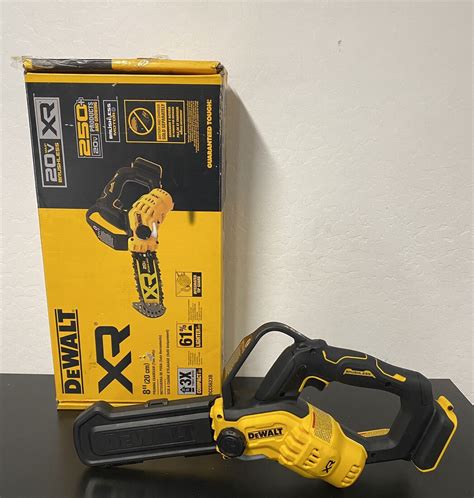 Dewalt Dccs623b 20v Max 8 Pruning Chainsaw Tool Only Ebay