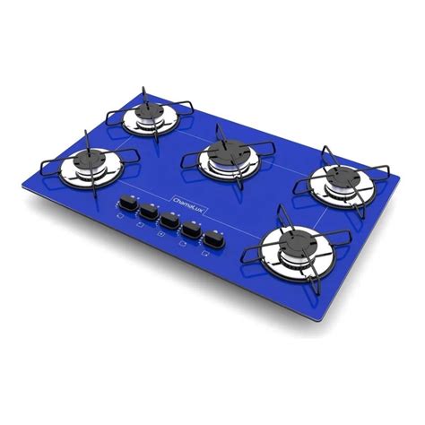 Cooktop Fog O Ultra Chama Bivolt Bocas Chamalux Azul Submarino