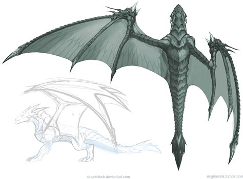 Dragon Concept 3 Wing By El Grimlock On Deviantart