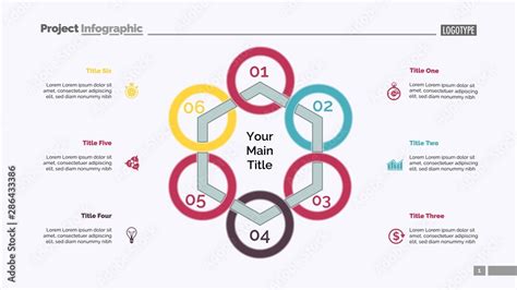 Hexagon Diagram Process Chart Cycle Graph Layout Creative Concept For Infographics