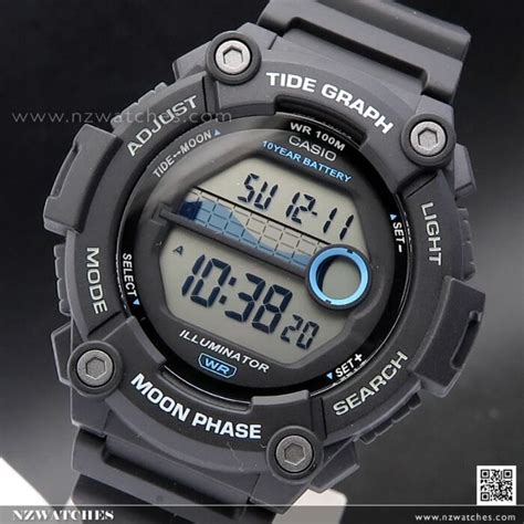 BUY Casio Moon Data Tide Graph Digtial Watch WS 1300H 1AV WS1300H