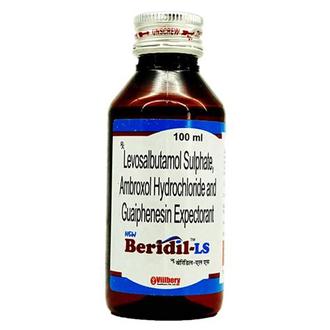 Buy Beridil Ls New Expectorant Ml Online At Upto Off Netmeds