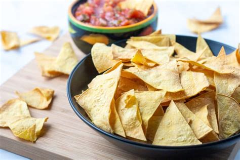 Oil Free Tortilla Chips A Plantiful Path