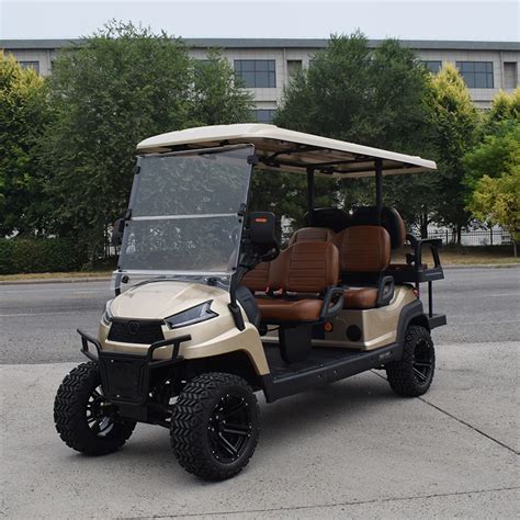 Zycar New Design 2 4 6 Seater Electric Golf Cart 6 Passenger 72v Lifted