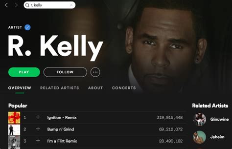 Spotify Removes R Kelly And Xxxtentacion From Playlists For Hateful