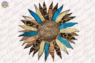 Sunflower Western Graphic By Owlsome Art Creative Fabrica