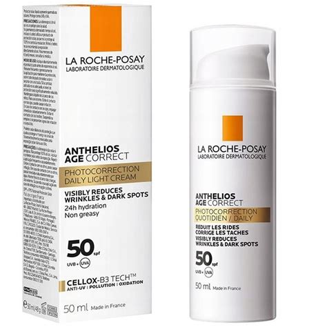 La Roche Posay Anthelios Age Correct Krem Do Opalania Twarzy 50 SPF 50