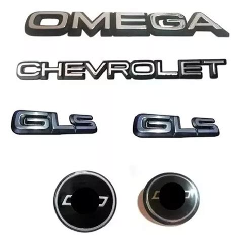 Kit Embl Chevrolet Omega X Gls Grvta Grade Mala Parcelamento Sem Juros