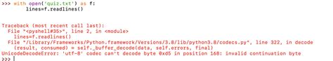 Problems Read Files In Python UnicodeDecodeError Utf 8 Codec Can T
