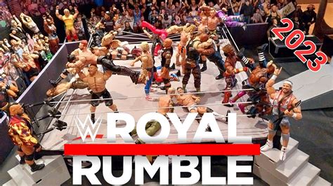 Wwe Royal Rumble Figure Match Youtube