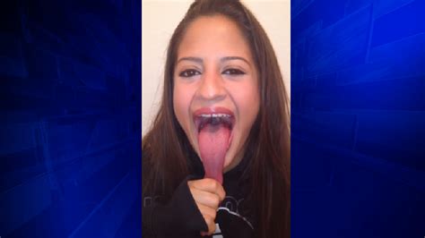 Girl Long Tongue