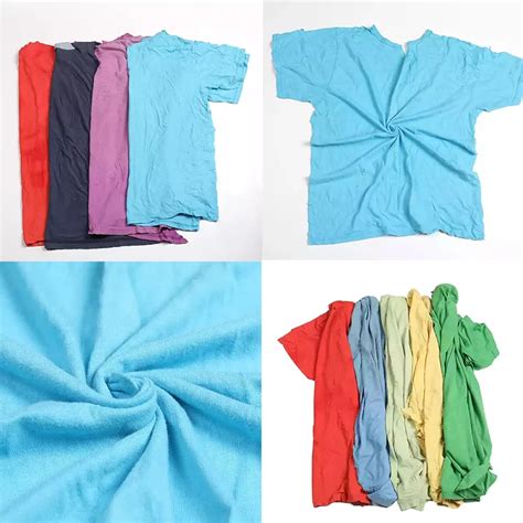 Mixed Color T Shirt Recycled Cotton Rags 10kg Bale Buy Bale Of Rags