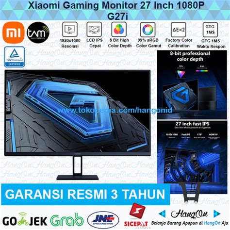 Promo Xiaomi Mi Monitor Gaming G27i 27 Inch Full HD 1080P 165Hz IPS FHD