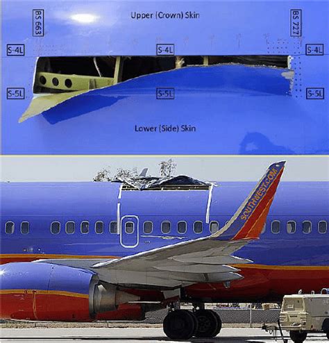 Open Fuselage Of The Boeing 737 Aloha Airline Flight 243 April 28 Download Scientific