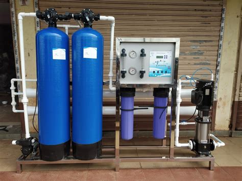 Automatic FRP 1000 LPH Mineral Water Treatment Plant Capacity 1000