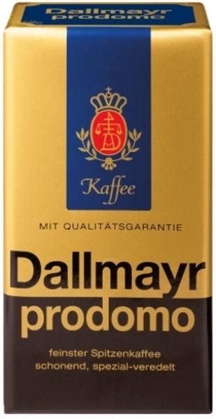 Dallmayr Prodomo Gemalen Koffie X Gr Five Star Trading Holland